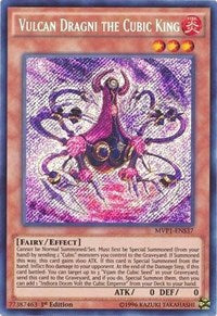 Vulcan Dragni the Cubic King [MVP1-ENS37] Secret Rare | Good Games Morley