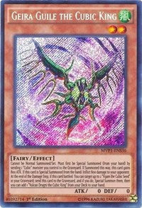 Geira Guile the Cubic King [MVP1-ENS36] Secret Rare | Good Games Morley