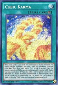Cubic Karma [MVP1-ENS41] Secret Rare | Good Games Morley