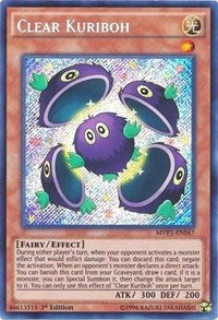 Clear Kuriboh [MVP1-ENS47] Secret Rare | Good Games Morley