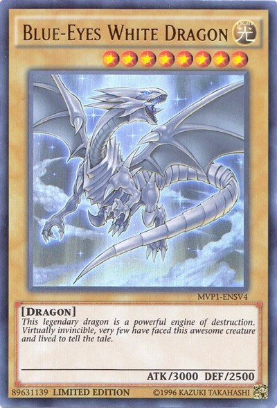 Blue-Eyes White Dragon [MVP1-ENSV4] Ultra Rare | Good Games Morley