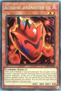 Achichi @Ignister [IGAS-EN004] Secret Rare | Good Games Morley