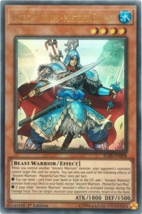 Ancient Warriors - Masterful Sun Mou [IGAS-EN008] Ultra Rare | Good Games Morley