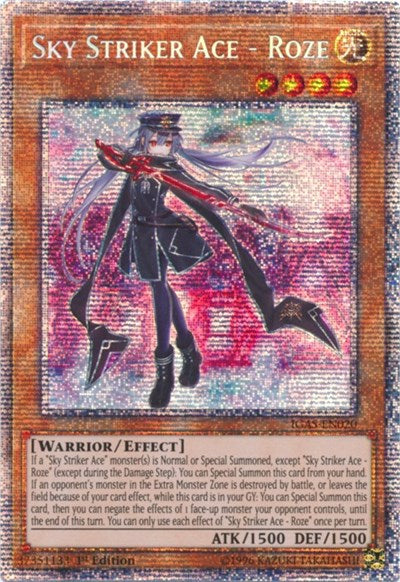 Sky Striker Ace - Roze (Starlight Rare) [IGAS-EN020] Starlight Rare | Good Games Morley