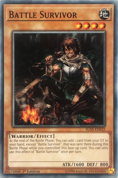 Battle Survivor [IGAS-EN032] Common | Good Games Morley