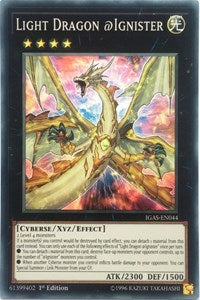 Light Dragon @Ignister [IGAS-EN044] Super Rare | Good Games Morley