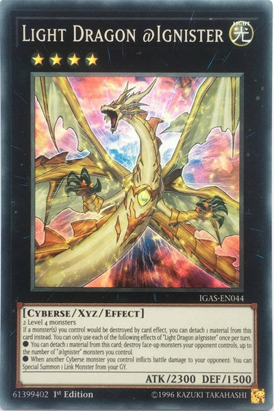 Light Dragon @Ignister [IGAS-EN044] Super Rare | Good Games Morley