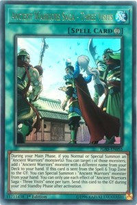 Ancient Warriors Saga - Three Visits [IGAS-EN055] Ultra Rare | Good Games Morley