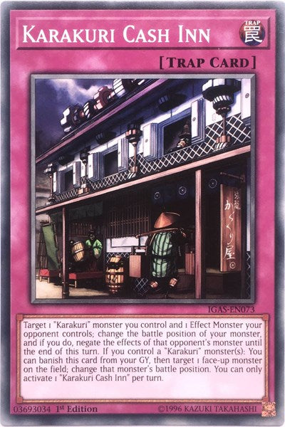 Karakuri Cash Inn [IGAS-EN073] Common | Good Games Morley