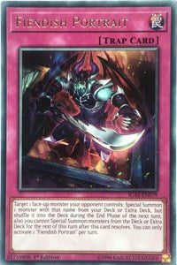 Fiendish Portrait [IGAS-EN079] Rare | Good Games Morley
