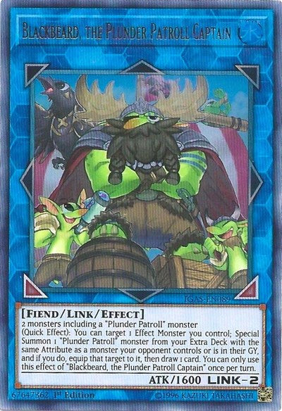 Blackbeard, the Plunder Patroll Captain [IGAS-EN089] Ultra Rare | Good Games Morley