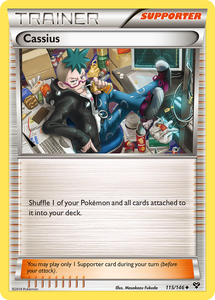 Cassius (115/146) [XY: Base Set] | Good Games Morley