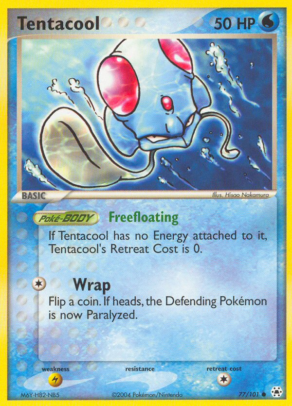 Tentacool (77/101) [EX: Hidden Legends] | Good Games Morley