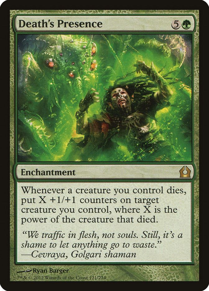 Death's Presence [Return to Ravnica] | Good Games Morley