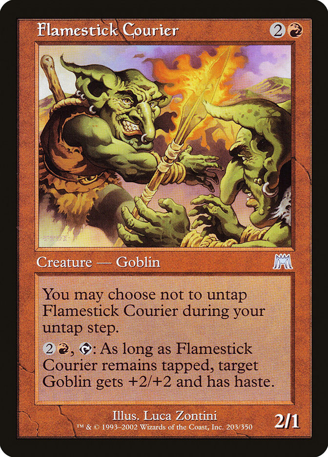 Flamestick Courier [Onslaught] | Good Games Morley