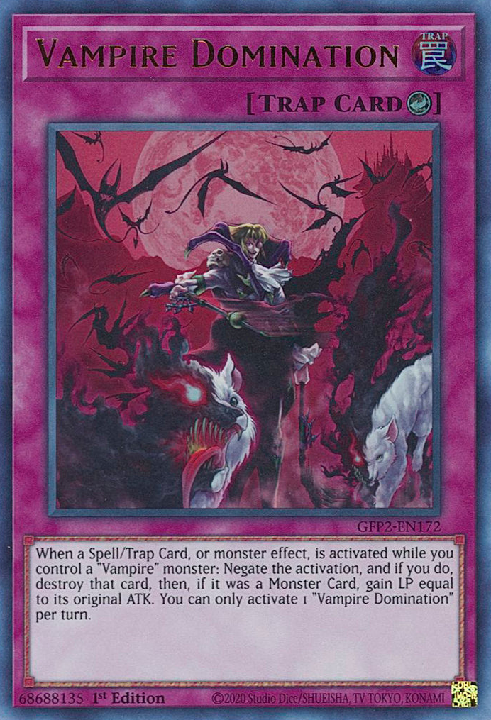 Vampire Domination [GFP2-EN172] Ultra Rare | Good Games Morley