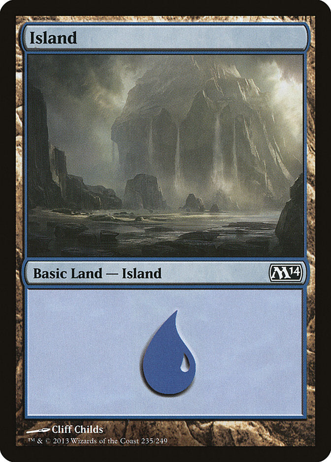 Island (235) [Magic 2014] | Good Games Morley