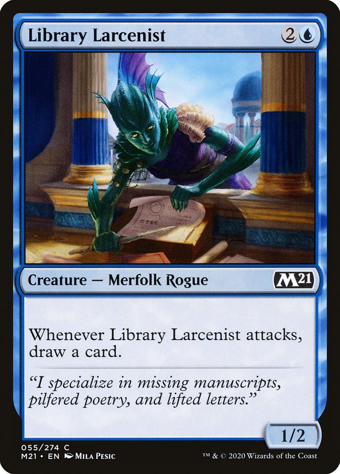 Library Larcenist [Core Set 2021] | Good Games Morley
