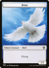 Bird // Cat Double-Sided Token [Phyrexia: All Will Be One Commander Tokens] | Good Games Morley