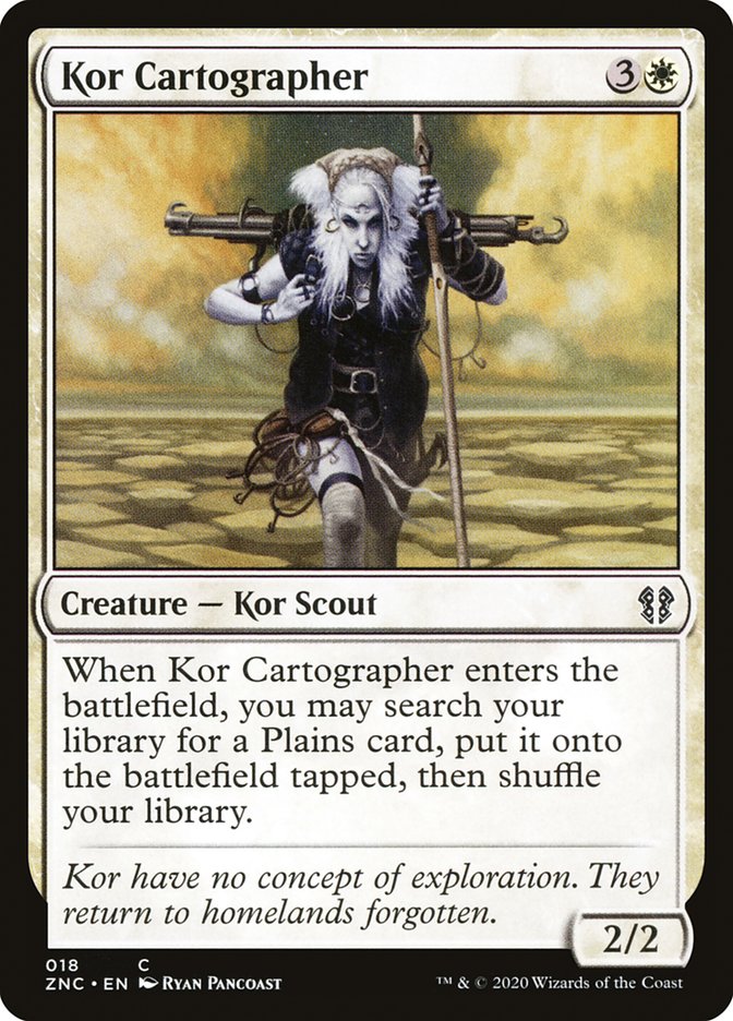 Kor Cartographer [Zendikar Rising Commander] | Good Games Morley