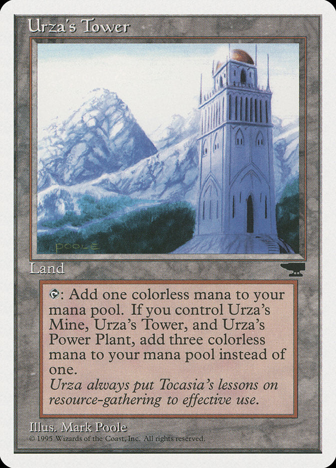 Urza's Tower (Mountains) [Chronicles] | Good Games Morley