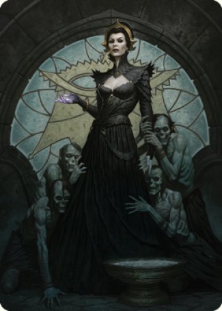 Liliana of the Veil Art Card [Dominaria United Art Series] | Good Games Morley