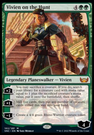 Vivien on the Hunt (Promo Pack) [Streets of New Capenna Promos] | Good Games Morley