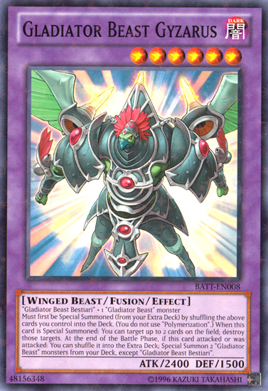 Gladiator Beast Gyzarus [BATT-EN008] Starfoil Rare | Good Games Morley