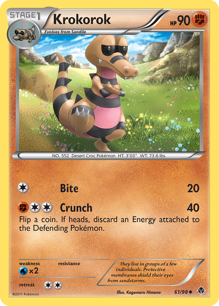 Krokorok (61/98) [Black & White: Emerging Powers] | Good Games Morley