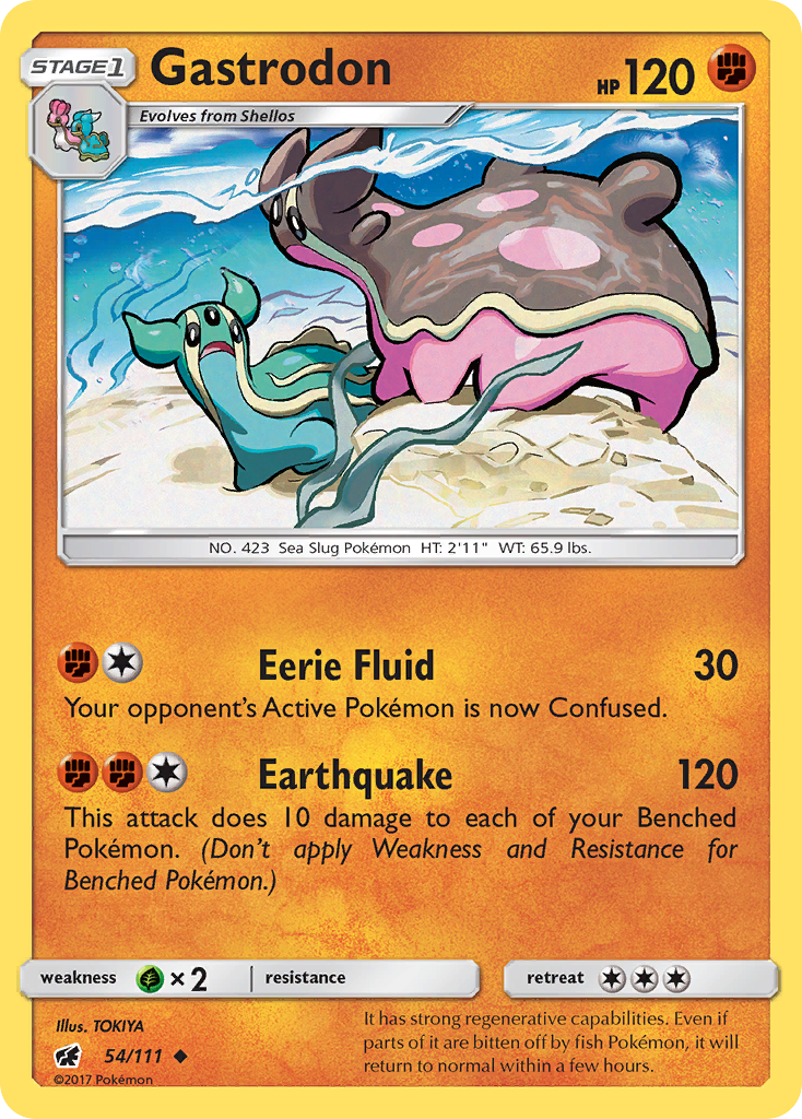 Gastrodon (54/111) [Sun & Moon: Crimson Invasion] | Good Games Morley