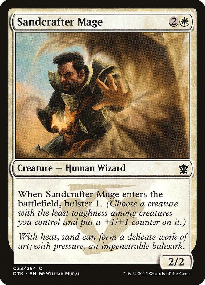 Sandcrafter Mage [Dragons of Tarkir] | Good Games Morley