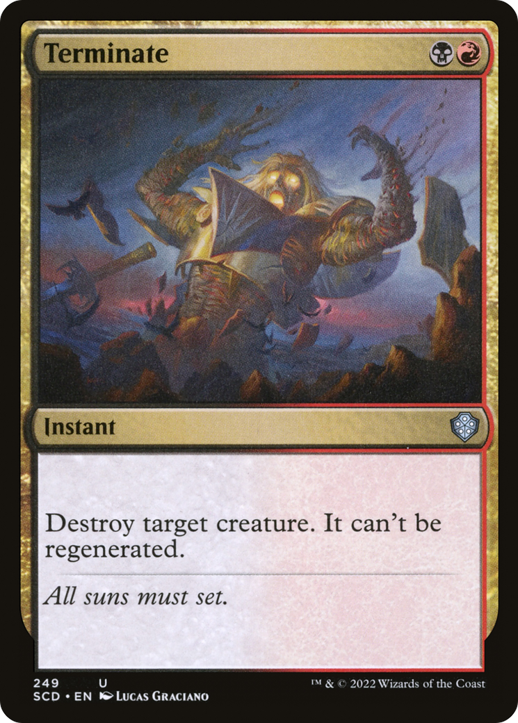 Terminate [Starter Commander Decks] | Good Games Morley