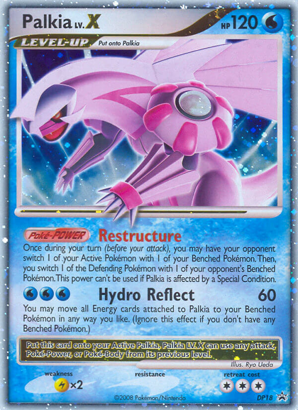 Palkia LV.X (DP18) [Diamond & Pearl: Black Star Promos] | Good Games Morley