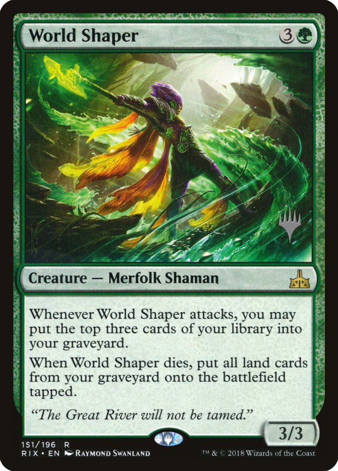 World Shaper (Promo Pack) [Rivals of Ixalan Promos] | Good Games Morley