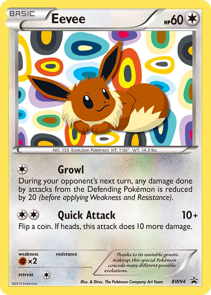 Eevee (BW94) [Black & White: Black Star Promos] | Good Games Morley