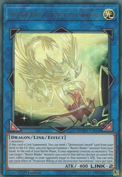 Protector Whelp of the Destruction Swordsman [DUOV-EN008] Ultra Rare | Good Games Morley