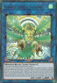 Simorgh, Bird of Sovereignty [DUOV-EN012] Ultra Rare | Good Games Morley