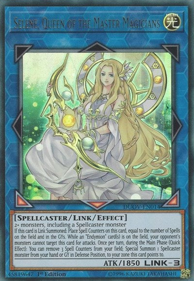 Selene, Queen of the Master Magicians [DUOV-EN014] Ultra Rare | Good Games Morley
