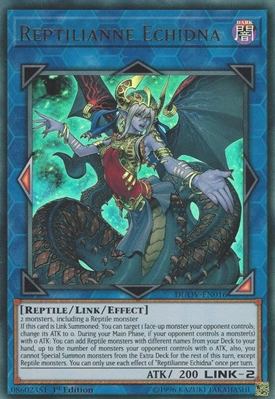Reptilianne Echidna [DUOV-EN016] Ultra Rare | Good Games Morley