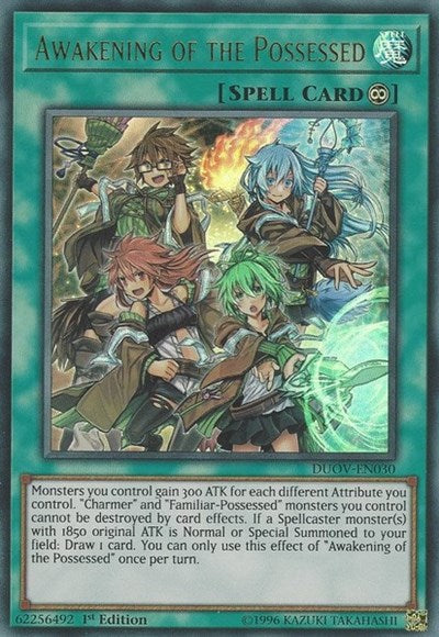 Awakening of the Possessed [DUOV-EN030] Ultra Rare | Good Games Morley
