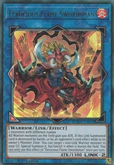 Ferocious Flame Swordsman [DUOV-EN032] Ultra Rare | Good Games Morley