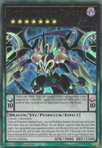 Dark Anthelion Dragon [DUOV-EN036] Ultra Rare | Good Games Morley