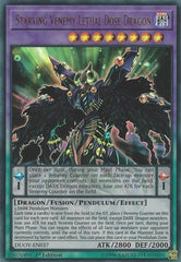 Starving Venemy Lethal Dose Dragon [DUOV-EN037] Ultra Rare | Good Games Morley