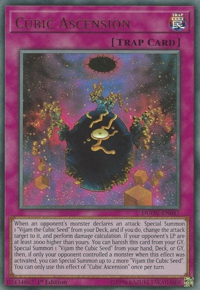Cubic Ascension [DUOV-EN047] Ultra Rare | Good Games Morley