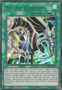 Malefic Territory [DUOV-EN049] Ultra Rare | Good Games Morley