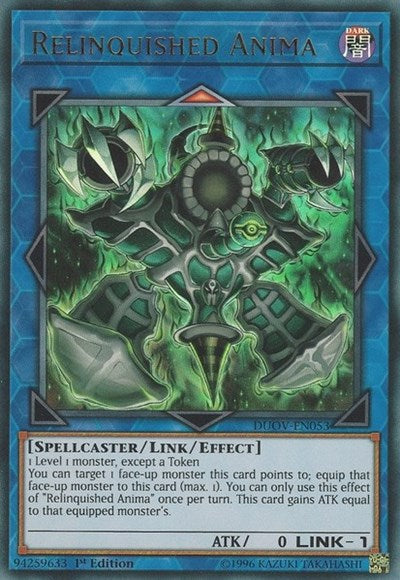 Relinquished Anima [DUOV-EN053] Ultra Rare | Good Games Morley