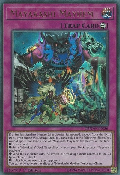 Mayakashi Mayhem [DUOV-EN056] Ultra Rare | Good Games Morley