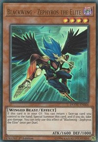 Blackwing - Zephyros the Elite [DUOV-EN066] Ultra Rare | Good Games Morley