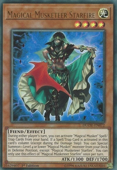 Magical Musketeer Starfire [DUOV-EN072] Ultra Rare | Good Games Morley
