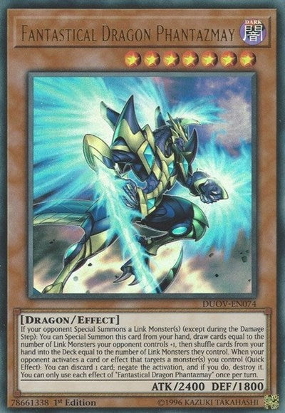 Fantastical Dragon Phantazmay [DUOV-EN074] Ultra Rare | Good Games Morley